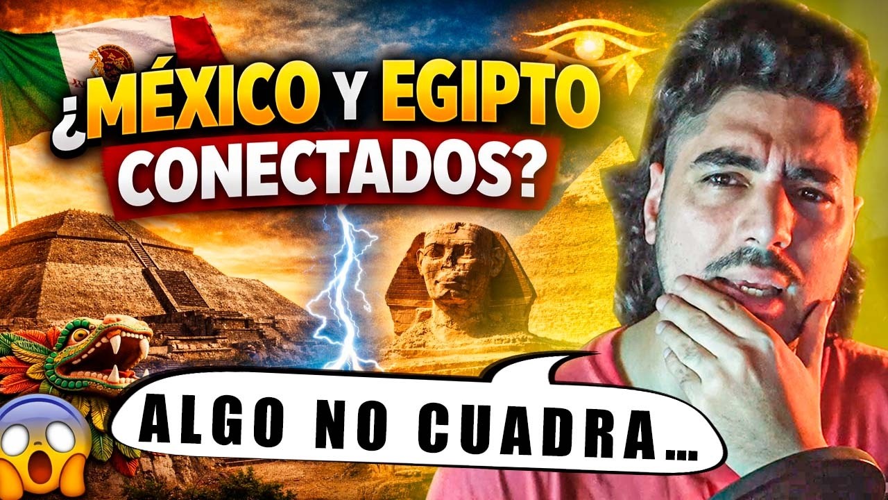 ¿México y Egipto están conectados? La verdad que nadie te cuenta 🇲🇽🔺