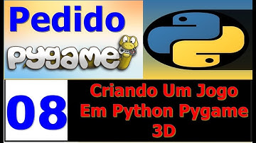 Curso Programação - Curso de pygame criando um jogo 3D passo a passo - 08
