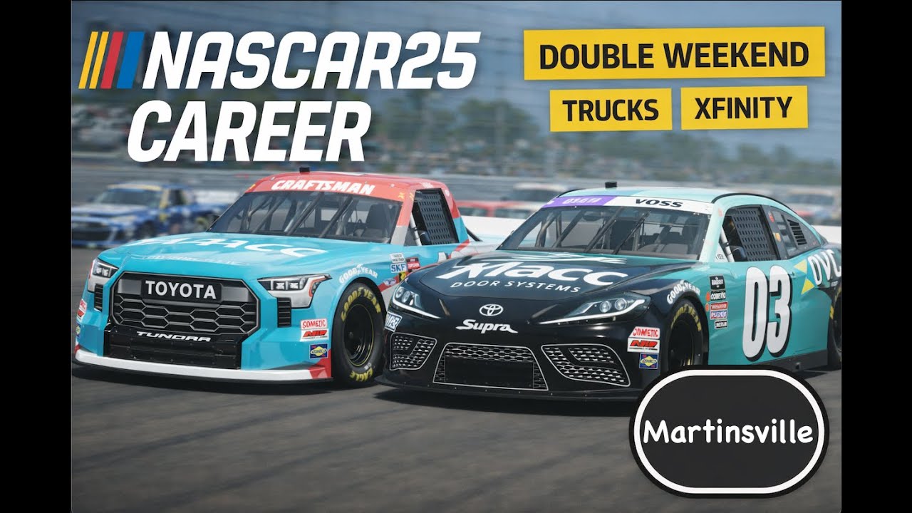 NASCAR25 Career - Martinsville (Ep. 7, Year 4)