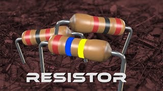 What is the resistor and its effect on the electric current