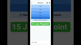 Linkedin 15 Jun pinpoint solve #games #game #puzzle #gaming #puzzlegame #gameplay #linkedin #brain