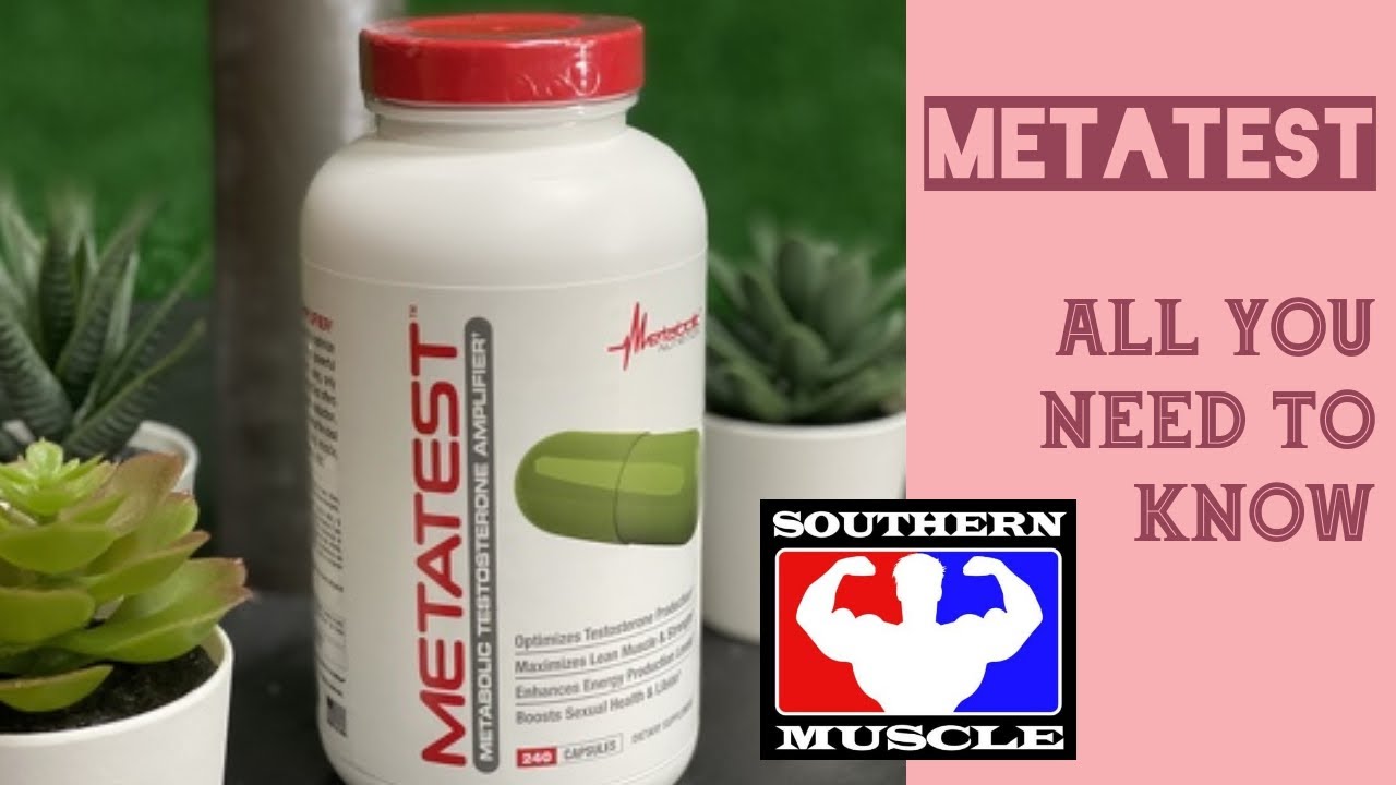 METATEST The Testosterone Amplifier you need to know about... - YouTube
