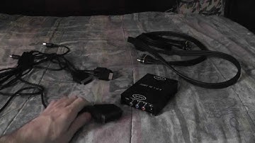 Problems with SCART to Component for older game consoles