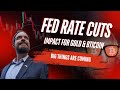 Will Gold &amp; Bitcoin Soar After Rate Cuts? #bitcoin #goldtrading