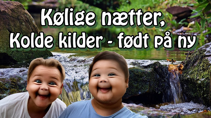 Kølige nætter, kolde kilder - født på ny