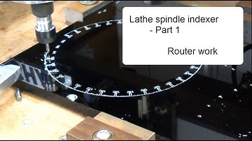 Lathe spindle indexer   Part 1