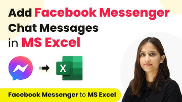 How to Add Facebook Messenger Chat Messages in Microsoft Excel