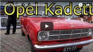 Opel Kadett- Old classic car