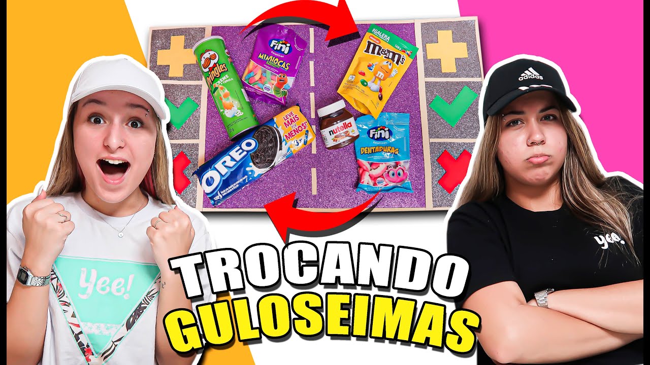 TROCANDO COMIDAS - DESAFIO TROCA DE COMIDAS