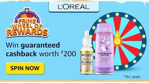 Amazon Prime Day Special Spin And Win Quiz Answer Today I Amazon Quiz Today