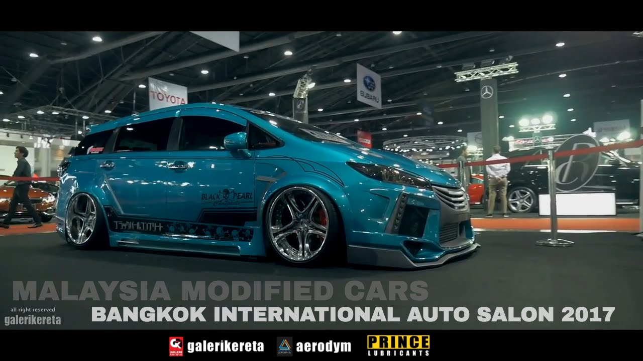 Bangkok International Auto Salon 2017 - Modified Cars from 