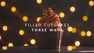 3 Filled Cupcakes For Your Holiday Spread