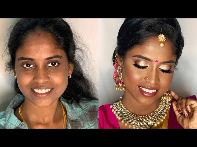 South Indian Bridal Makeup Dark