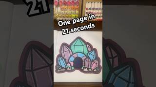 Crystal cave. Would you go in?? #fairytales #coloring #ohuhumarkers #coloringbook #stressrelief #art Crystal cave. Would you go in?? #fairytales #coloring #ohuhumarkers #coloringbook #stressrelief #art
