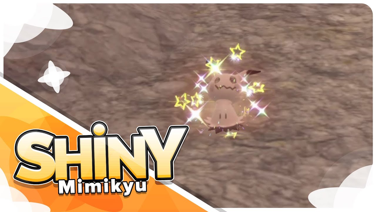 POKEMON SCARLET & VIOLET ✨ SHINY ✨ MIMIKYU LEVEL 1 6IV ✈️ FAST