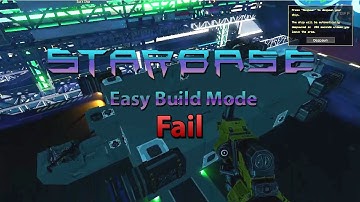 Starbase easy build Fail