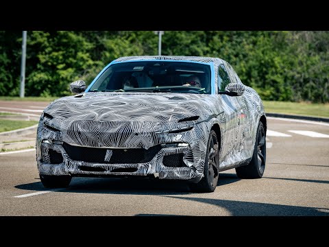 Spotting Ferrari Purosangue V12 SUV test mules!!