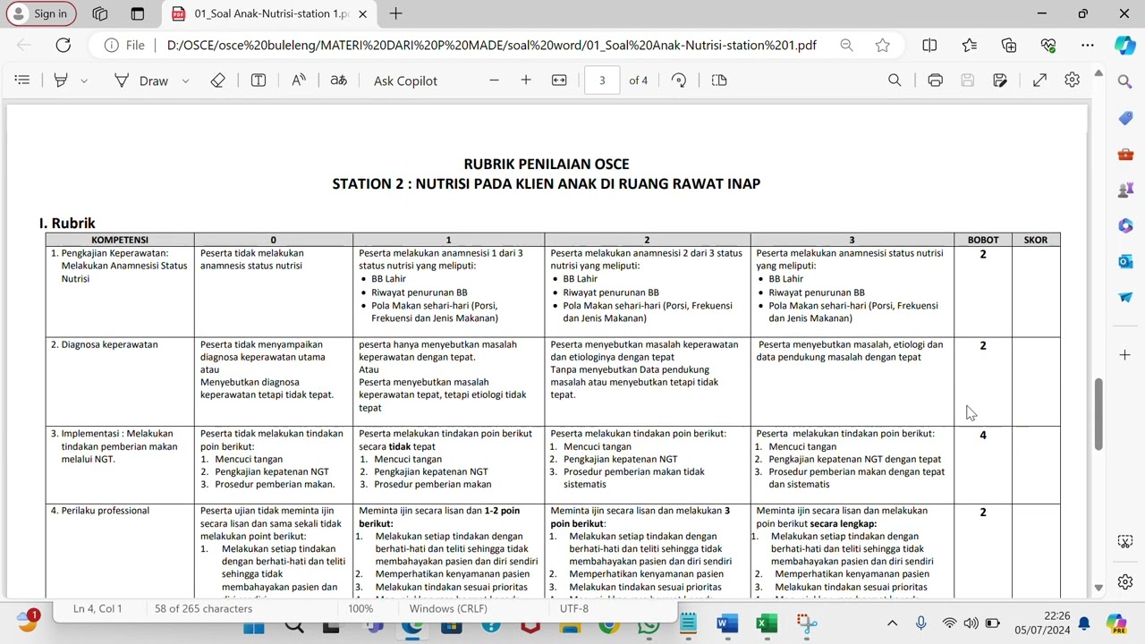 PENENTUAN KELULUSAN OSCE MELALUI PENGHITUNGAN IBL DAN NBL