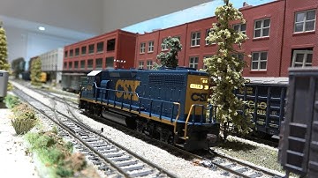 CSX Model Train Switching Operations!