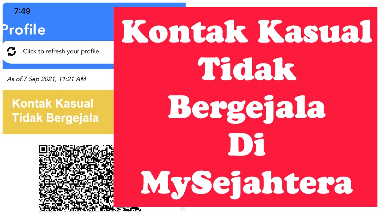 Kontak Kasual Di Mysejahtera Youtube
