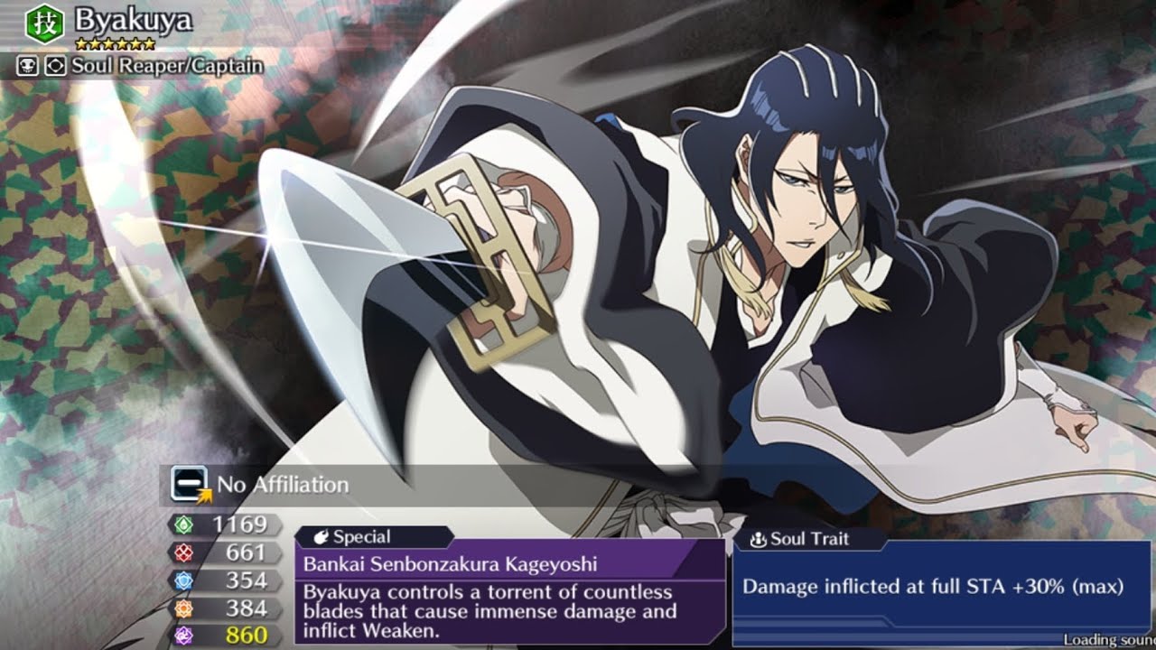 Byakuya Showcase [] Bleach: Brave Souls