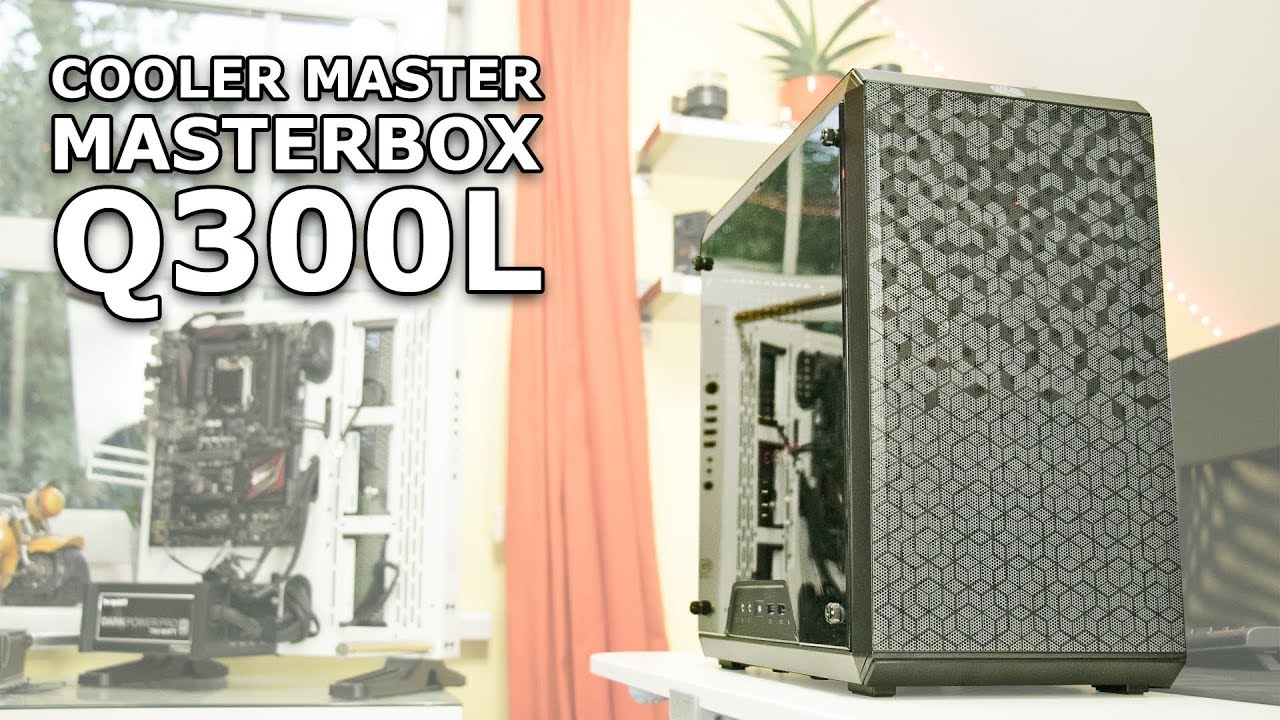 Cooler Master MasterBox Q300L Boîtiers PC 'Micro-ATX, Mini-ITX
