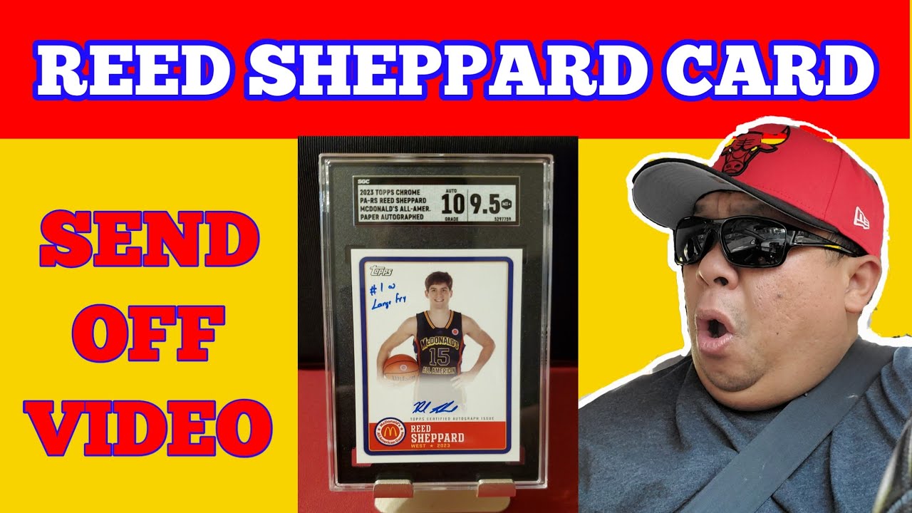 🔴 I SOLD REED SHEPPARD CARD AFTER 48 HRS POST ON EBAY. My First SGC ...