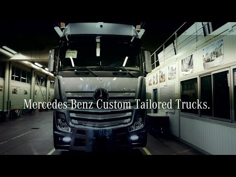 Mercedes-Benz Custom Tailored Trucks | Molsheim plant