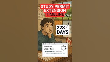 Study Permit Extension Processing time in Canada