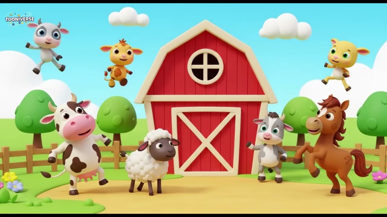 Buenos Días, Señor Gallo – Canción Infantil  Tooniverse