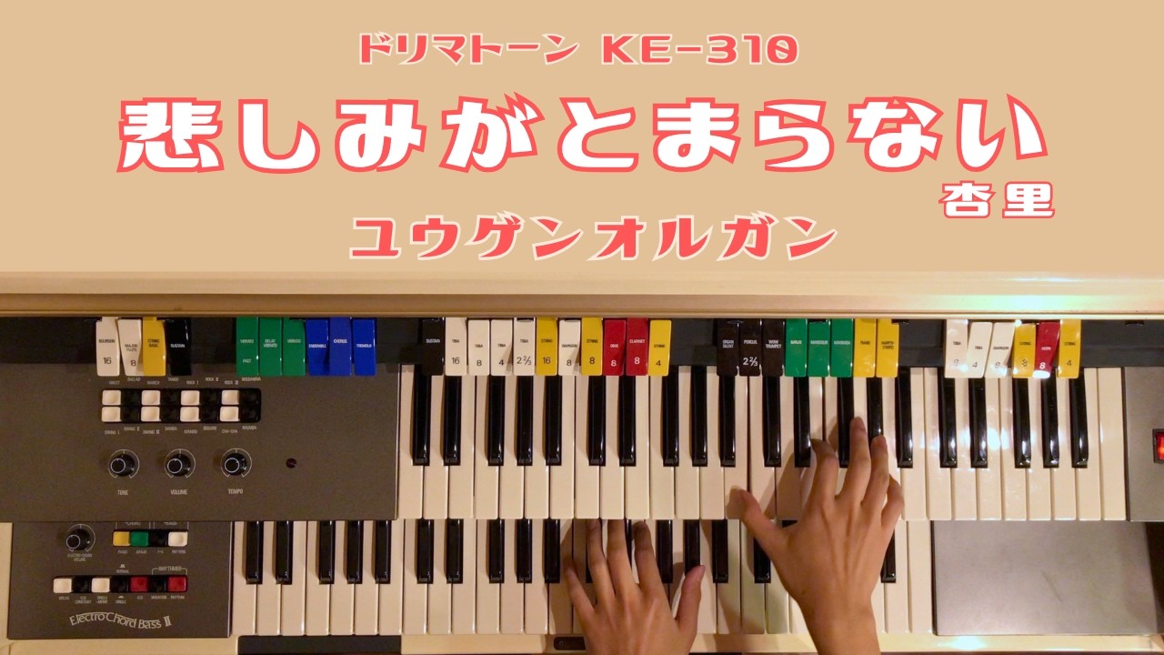 I Can't Stop the Lonliness - ANRI performed on the KAWAI KE-310