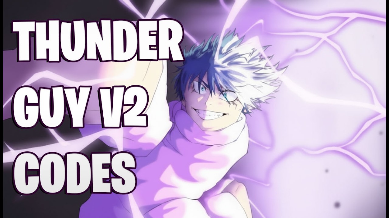 [⚡THUNDER GUY V2] JUJUTSU RANDOMIZER CODES [ROBLOX] - YouTube