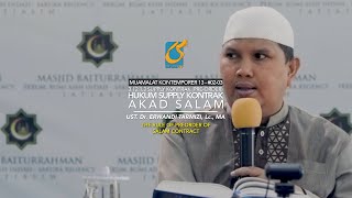Hukum Preorder Dengan Akad Salam - Ust Dr. Erwandi Tarmizi, MA