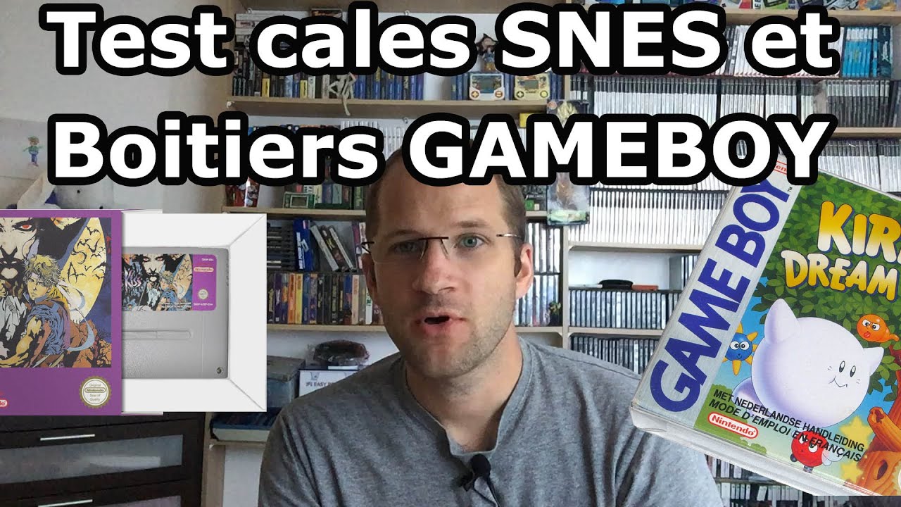 Lot De 5 Boîtiers De Remplacement Transparents Pour Jeux Super Famicom / SNES - Neufs Nintendo