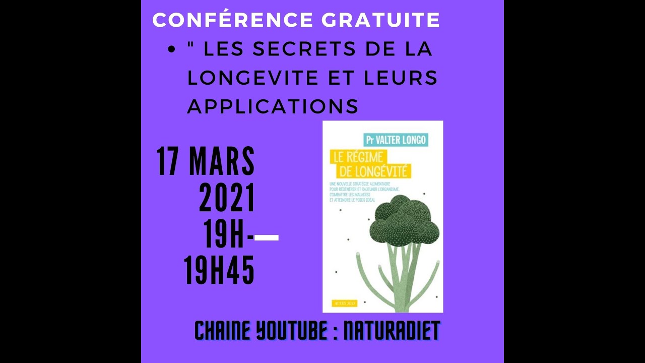 Les secrets de la longévité et leurs applications