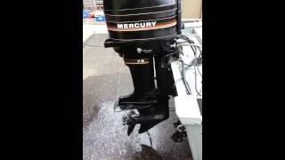 1984 Mercury 75hp with power trim and  all cables