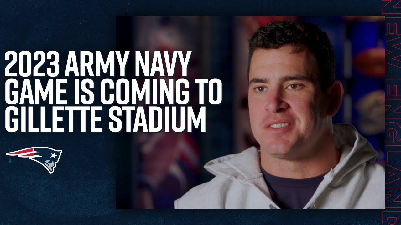 Army Navy Football Game is Coming to Gillette Stadium in 2023 YouTube