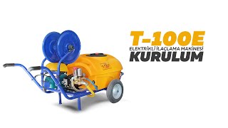 T 100 Elekti̇ri̇kli̇ İlaçlama Kurulum Montaj