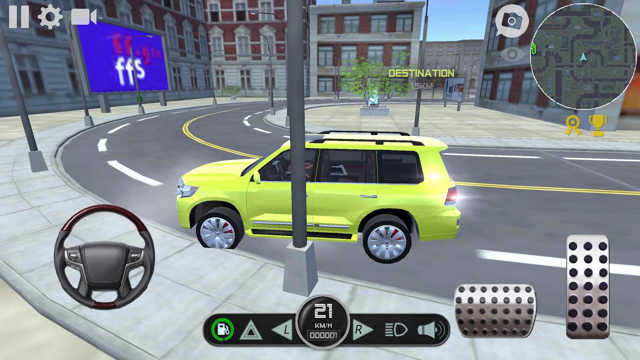 Offroad Cruiser Simulator #1 - Fun SUV Free City Drive Android GamePlay