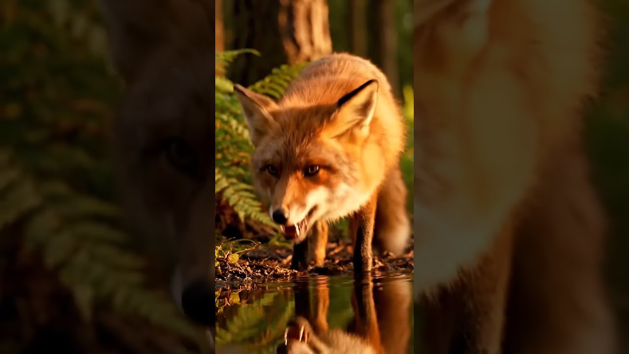 Fox Scolds Itself Loudly Hilarious Self-Talk | Funny Animated Short | Ease Loop