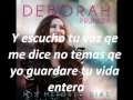 Deborah Pruneda~Letra~Escucho Tu Voz.