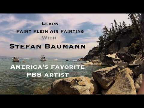 Stefan Baumann host Paint Lake Tahoe Plein Air 2026 a weekend of artistic transformation