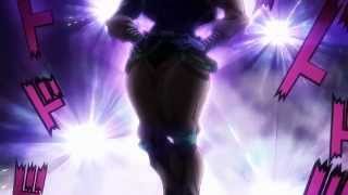 Dio's just standing there...