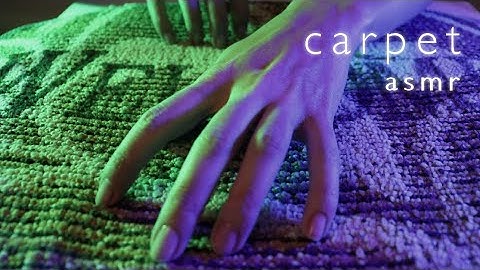 ASMR Scratching & Brushing a Carpet (NO TALKING)