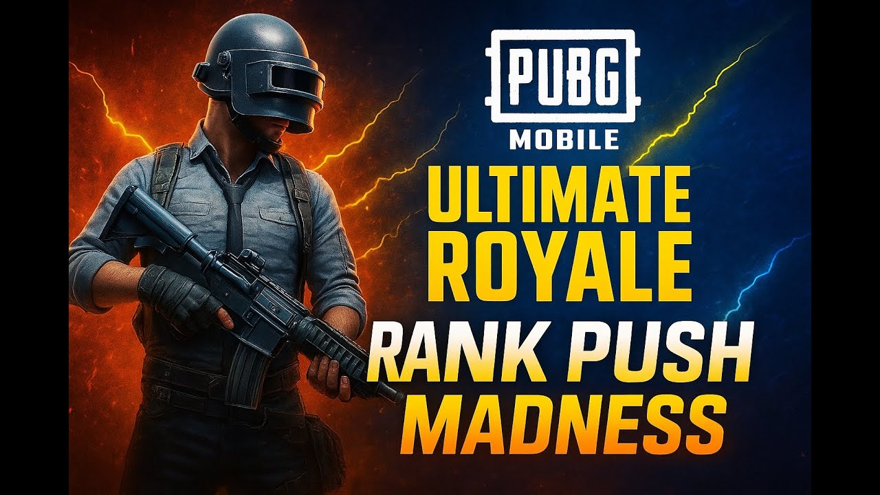 PUBG Mobile Ultimate Royale 🔥 Insane Rank Push | Road to Legend - YouTube