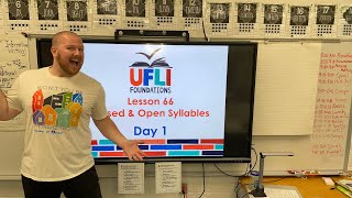 Mr. Holland’s UFLI Lesson 66 (Closed & Open Syllables) Day 1