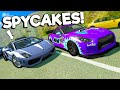 SPYCAKES & I BECAME LAMBORGHINI POLICE! - BeamNG Multiplayer Mod Gameplay