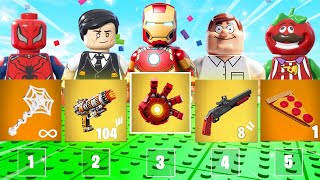 The *RANDOM* LEGO Challenge in Fortnite