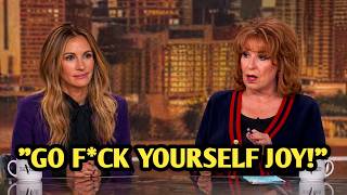 Julia Roberts Walks Off The View After Joy Behar Pushes Too Far #theview #daytimetv #hollywood 