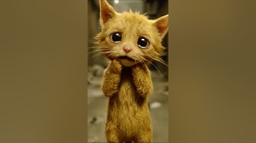 The poor cat is bullied for being thin🥺💔 #fypシ゚viral #pets #viralvideo
